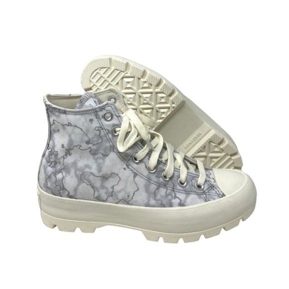 Converse Chuck Taylor All Star Lugged High Top Platform Gray Women  Size A02032C - Picture 6 of 9
